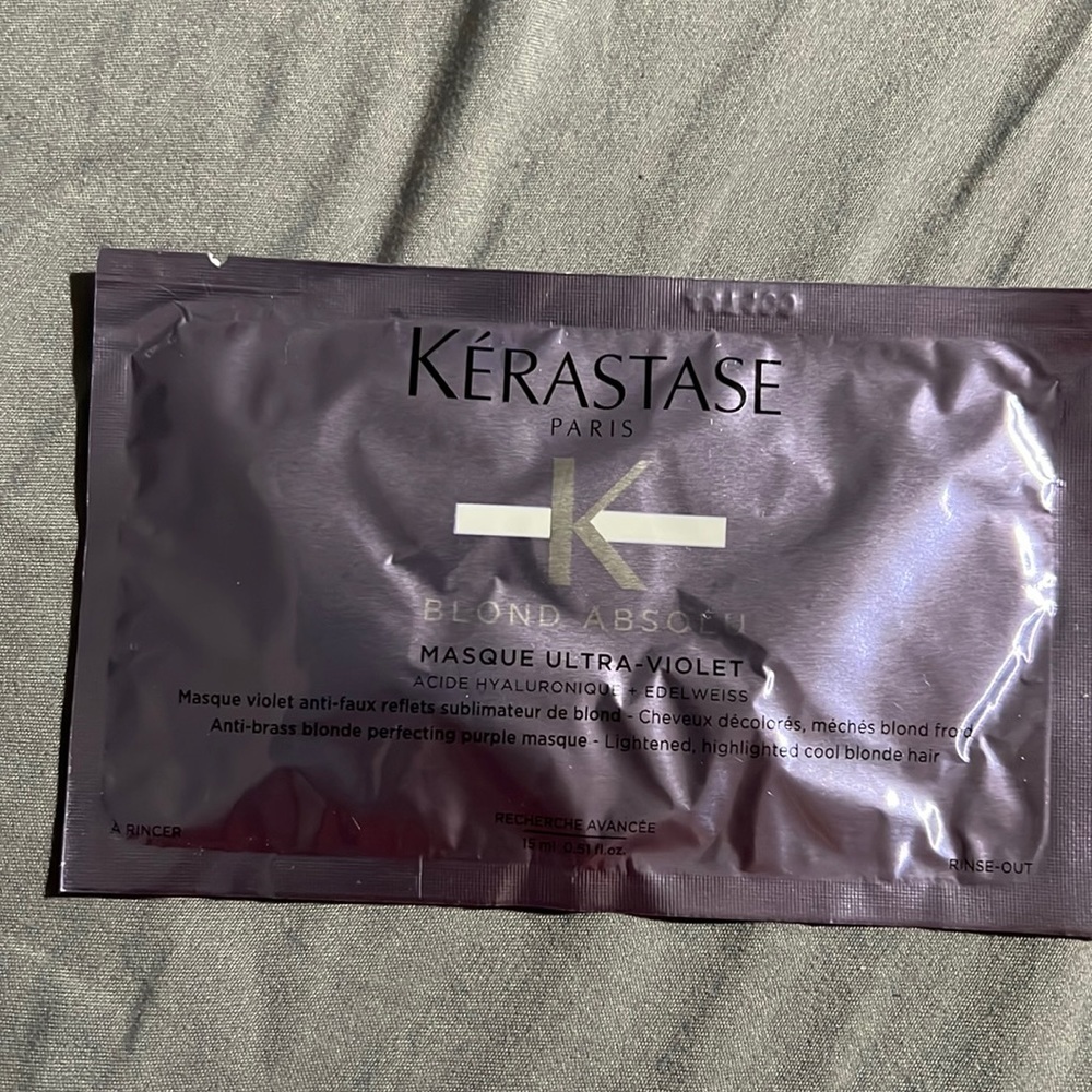 Kerastase anti-brass blonde perfecting purple masque